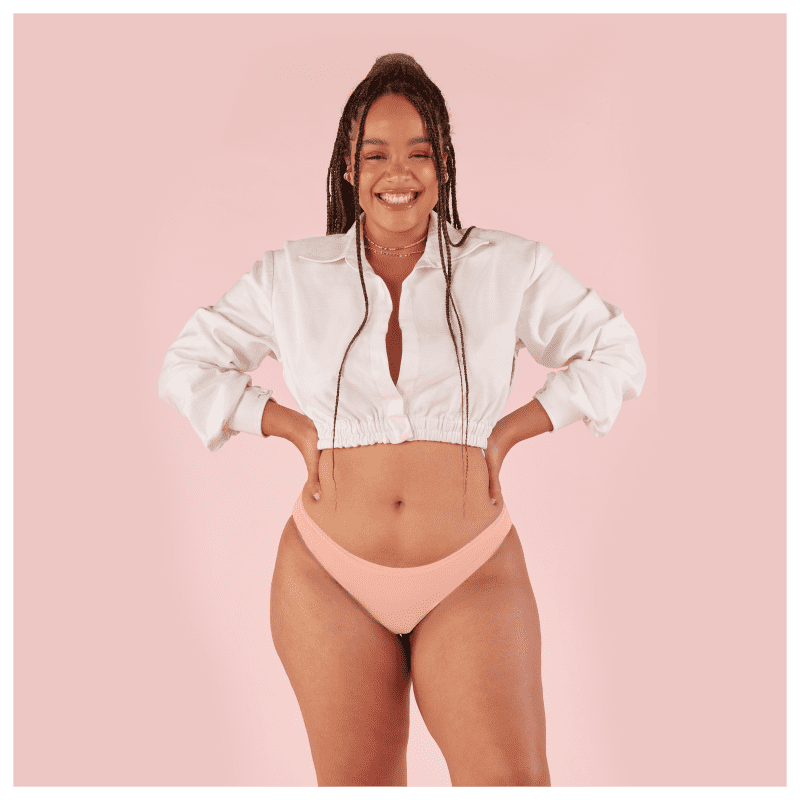 Calcinha Absorvente Pantys Comfy Fluxo Moderado Rosa PP