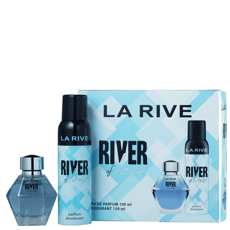 Conjunto River of Love La Rive Feminino - Eau de Parfum 100ml + Desodorante 150ml