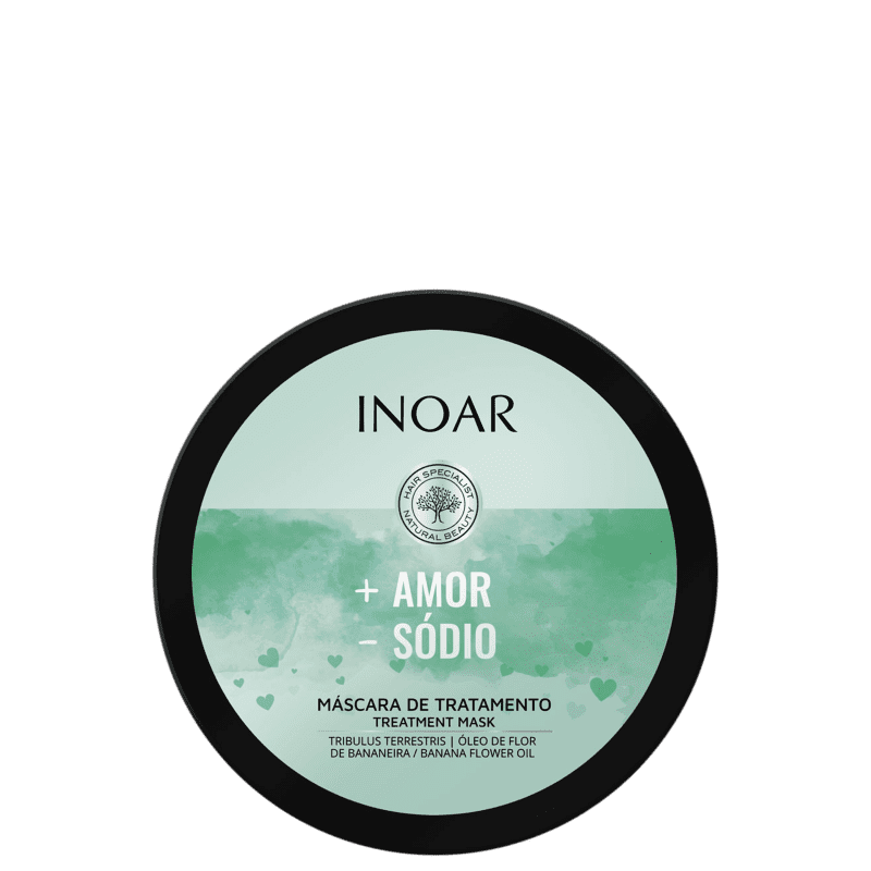 Inoar Mais Amor Menos Sódio – Máscara Capilar 250g