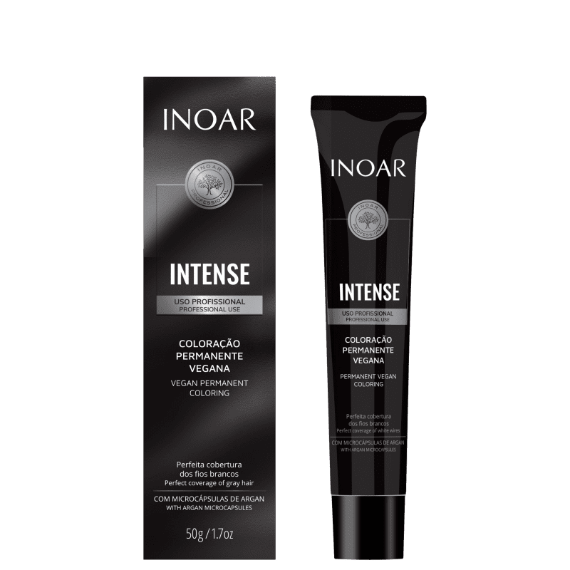 Inoar Intense Louro Escuro Marrom Chocolate Intenso 6.77 – Coloração 50g