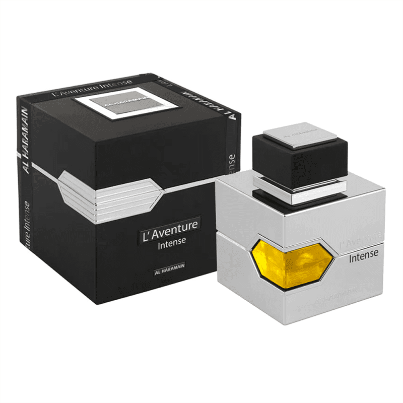 Al Haramain L'Aventure Intense Eau De Parfum - Perfume Masculino 100ml Menor preço em Al Haramain L'Aventure Intense Eau De Parfum - Perfume Masculino 100ml