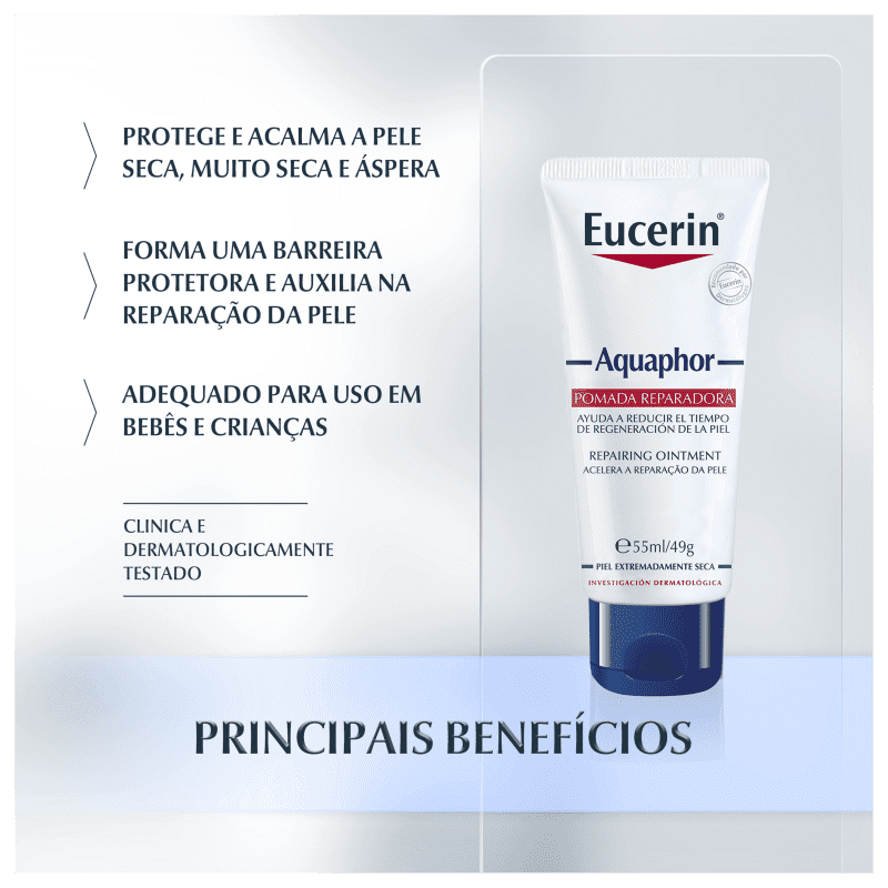Eucerin Aquaphor - Pomada Reparadora 49g