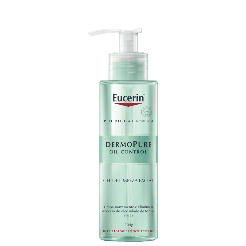 Eucerin DermoPure Oil Control - Gel de Limpeza Facial 200ml