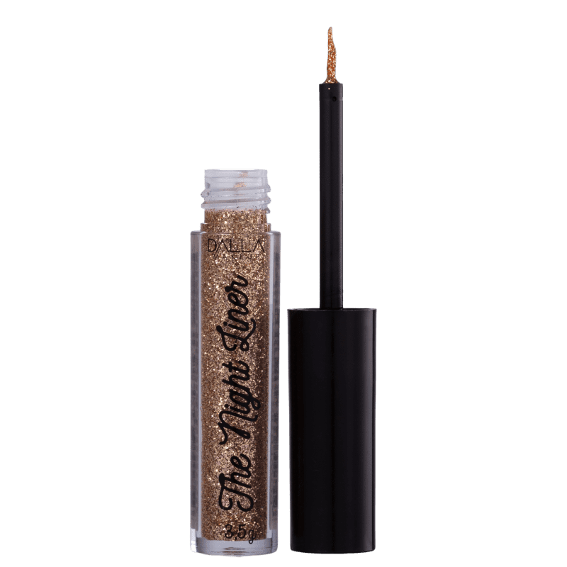 Dalla Makeup The Night Liner Glitter Power - Delineador Líquido 3,5g