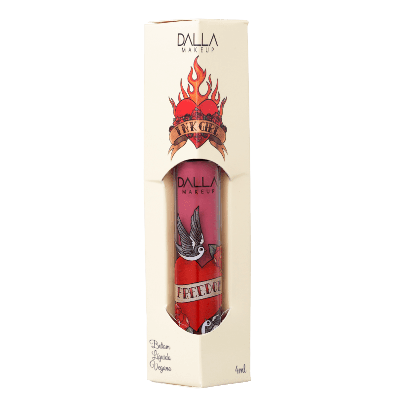 Dalla Makeup Ink Girl Freedom - Batom Líquido 4ml