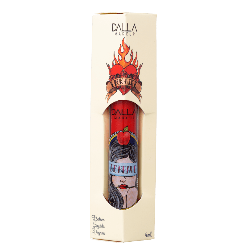 Dalla Makeup Ink Girl Be Brave - Batom Líquido 4ml
