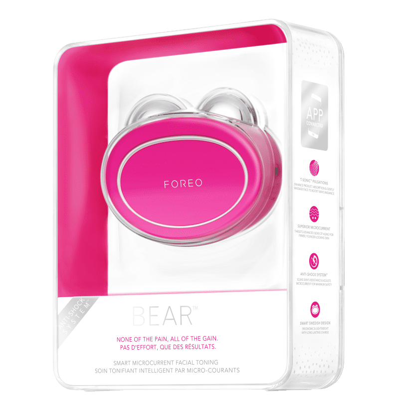 Aparelho Massageador Facial FOREO BEAR Fuchsia