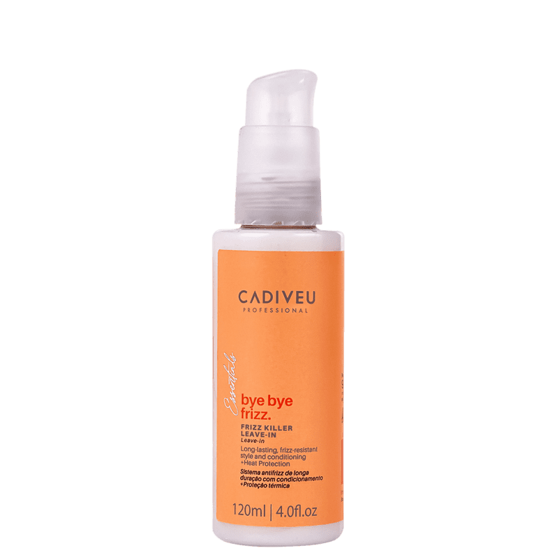 Cadiveu Essentials Bye Bye Frizz Killer - Leave In 120ml Menor preço em Cadiveu Essentials Bye Bye Frizz Killer - Leave In 120ml