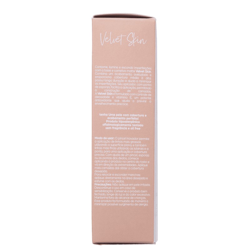 Mari Maria Makeup Velvet Skin Bege Claro 2 - Base Líquida 25g