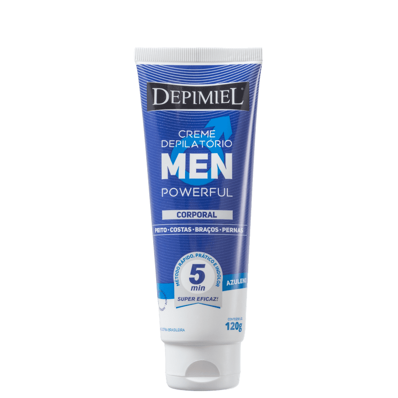 Depimiel Men Powerful - Creme Depilatório Corporal 120g Menor preço em Depimiel Men Powerful - Creme Depilatório Corporal 120g