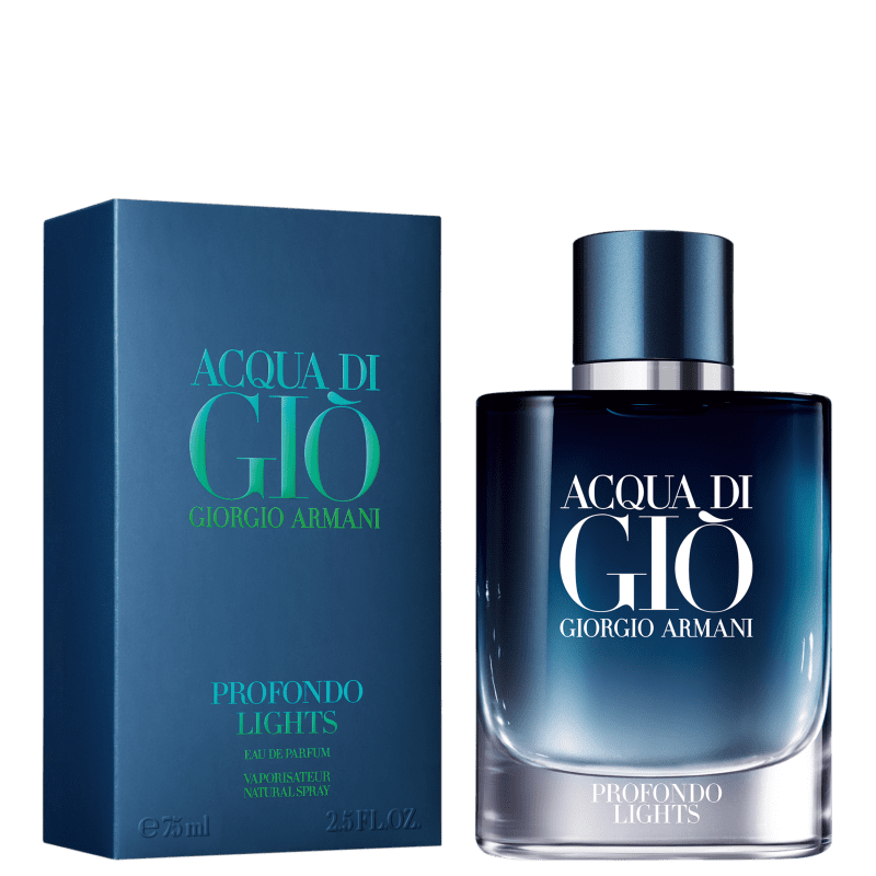 Acqua Di Giò Profondo Lights Giorgio Armani Eau de Parfum - Perfume Masculino 75ml