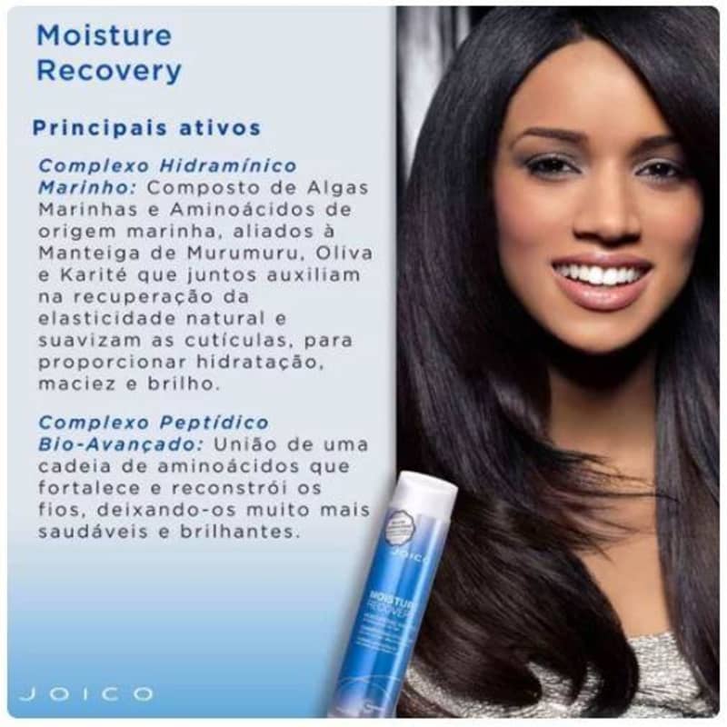 Shampoo Joico Moisture Recovery Moisturizing Smart Release Beleza na 
