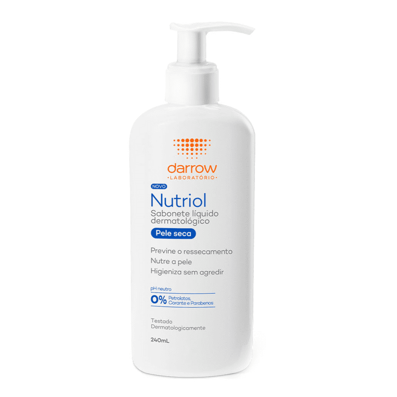 Darrow Nutriol Pele Seca Sabonete Líquido 240ml - DERMAdoctor