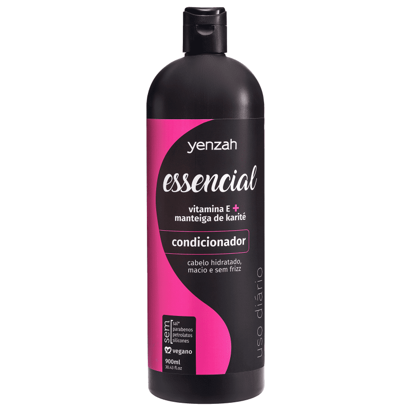 Yenzah Essencial - Condicionador 900ml Menor preço em Yenzah Essencial - Condicionador 900ml