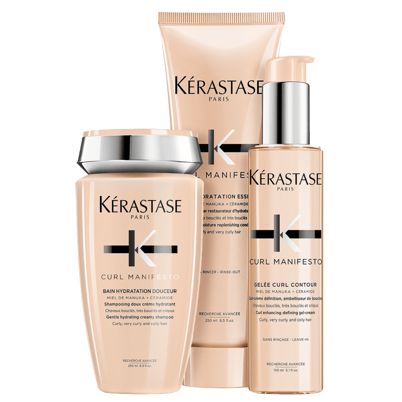 Kit Kérastase Curl Manifesto Gelée (3 Produtos) Menor preço em Kit Kérastase Curl Manifesto Gelée (3 Produtos)