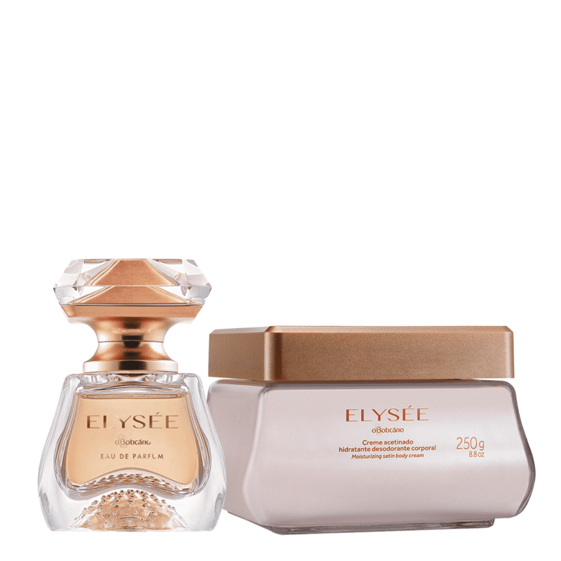 Combo Elysée: Eau de Parfum 50ml + Creme Acetinado 250ml