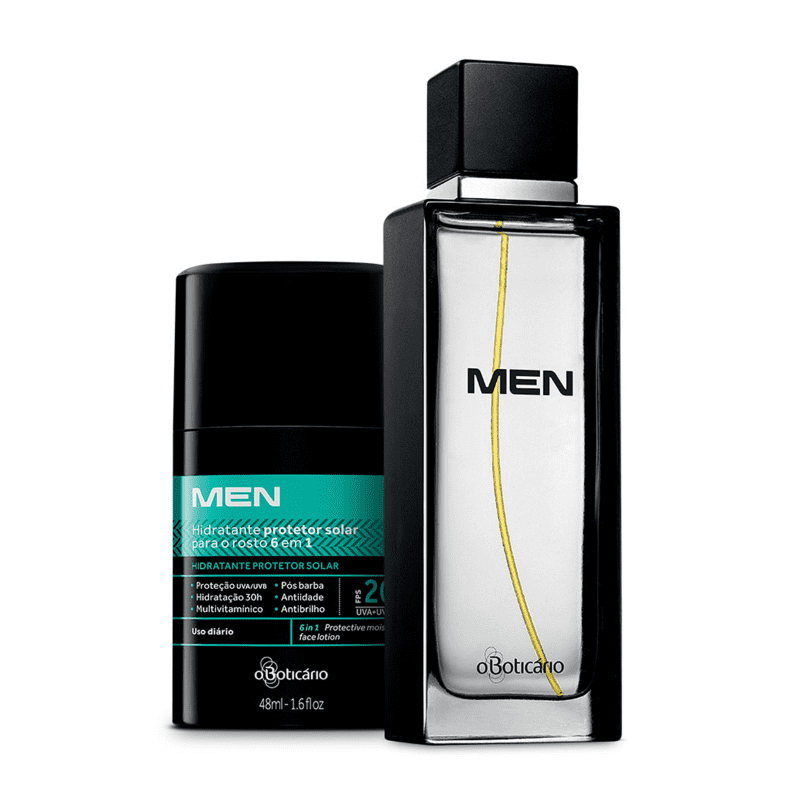 Combo Cuidado com Rosto e Perfumação com MEN