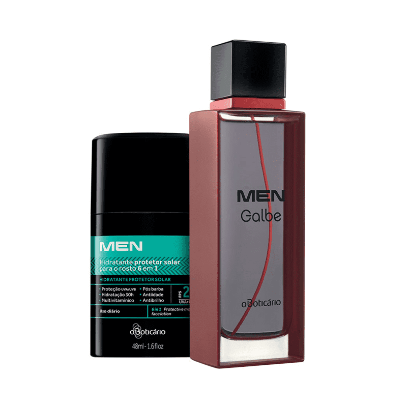 Combo Cuidado Básico e Perfumado com MEN Galbe
