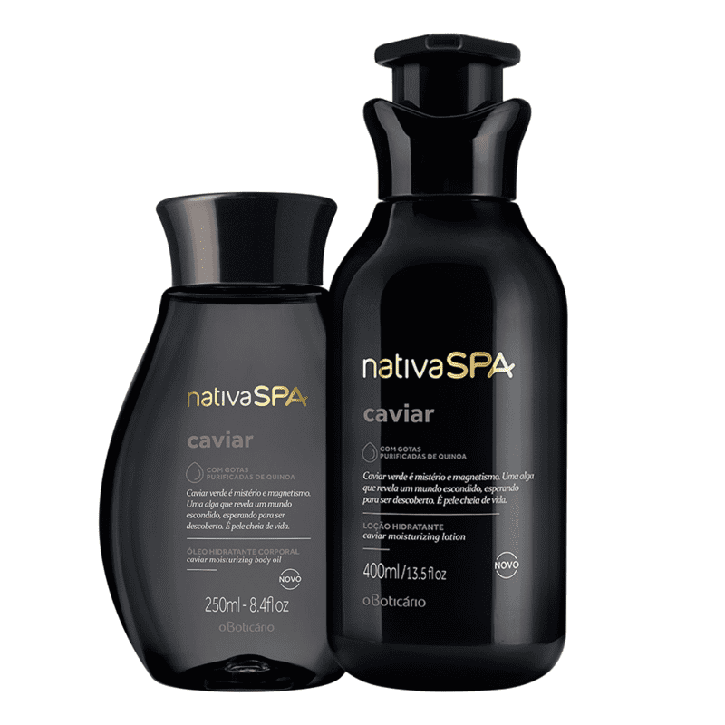 Combo Nativa SPA Caviar Pele Hidratada