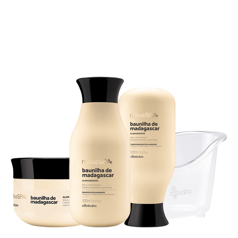 Combo Nativa SPA Cabelos Macios e Alinhados