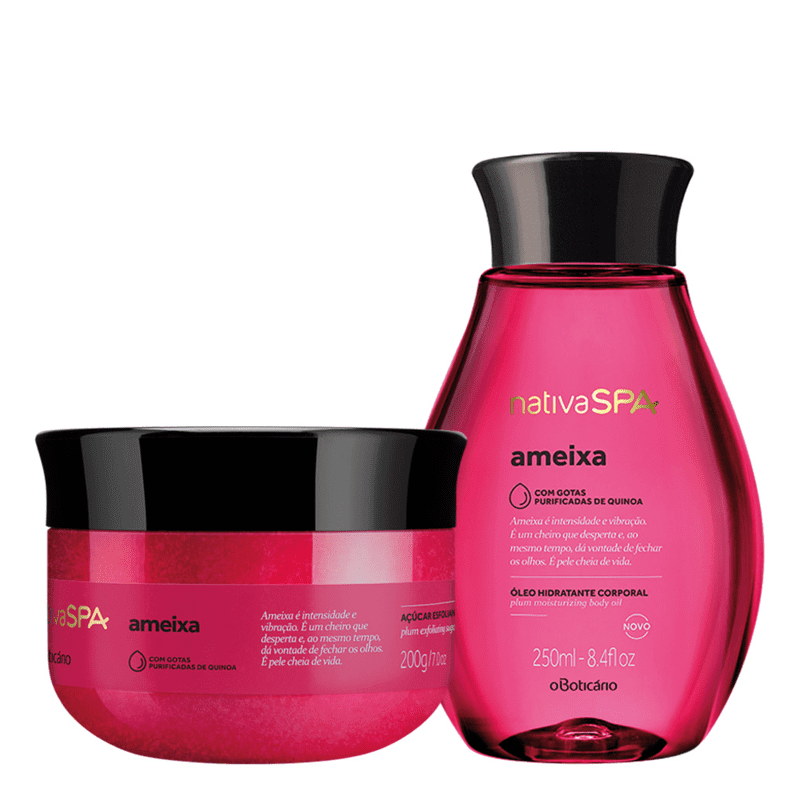 Combo Esfoliação e Hidratação com Ameixa