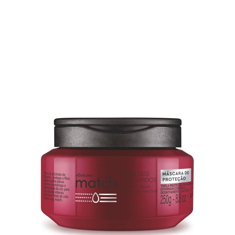 Combo Match Liga dos Coloridos: Shampoo + Condicionador + Sérum Protetor + Máscara de Proteção