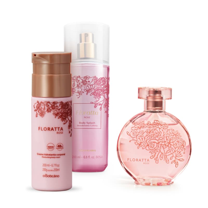 O Boticário Floratta Rose Eau de Toilette Spray Feminino