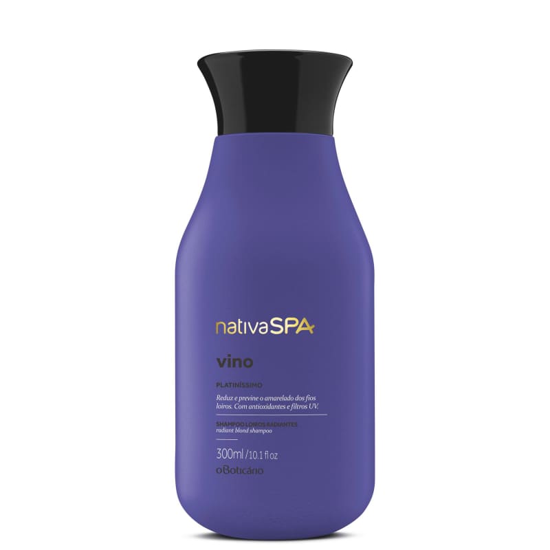 Shampoo para Cabelos Loiros Nativa SPA Vinoterapia, 200ml