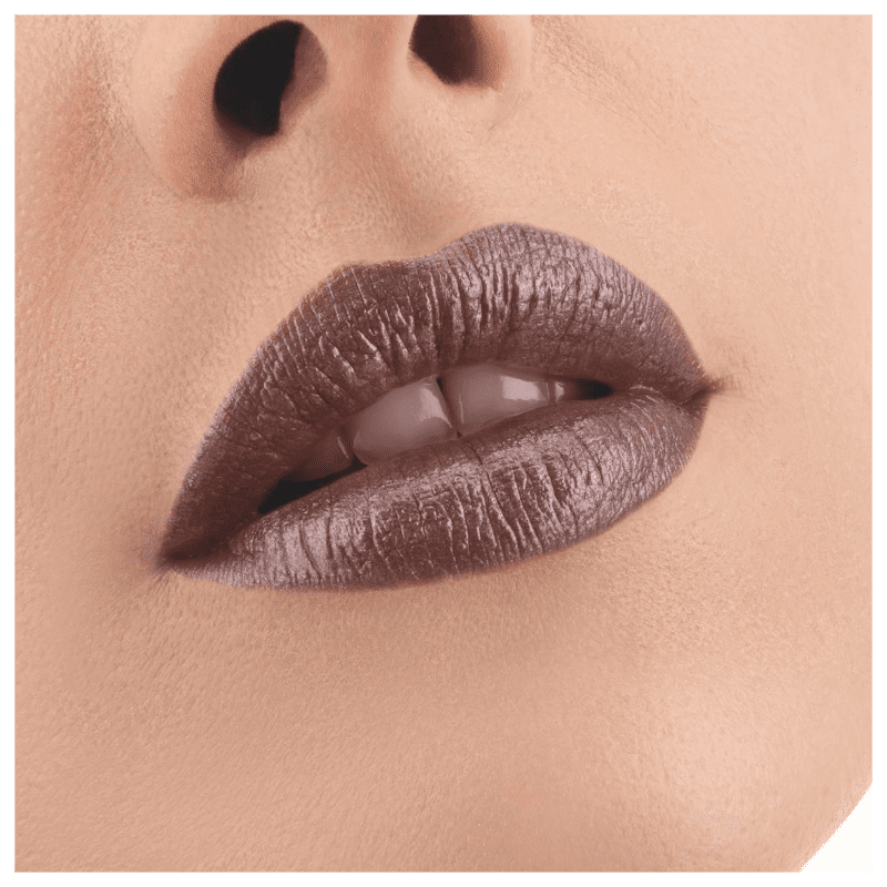 Batom Metálico Cosmic Brown Make B.