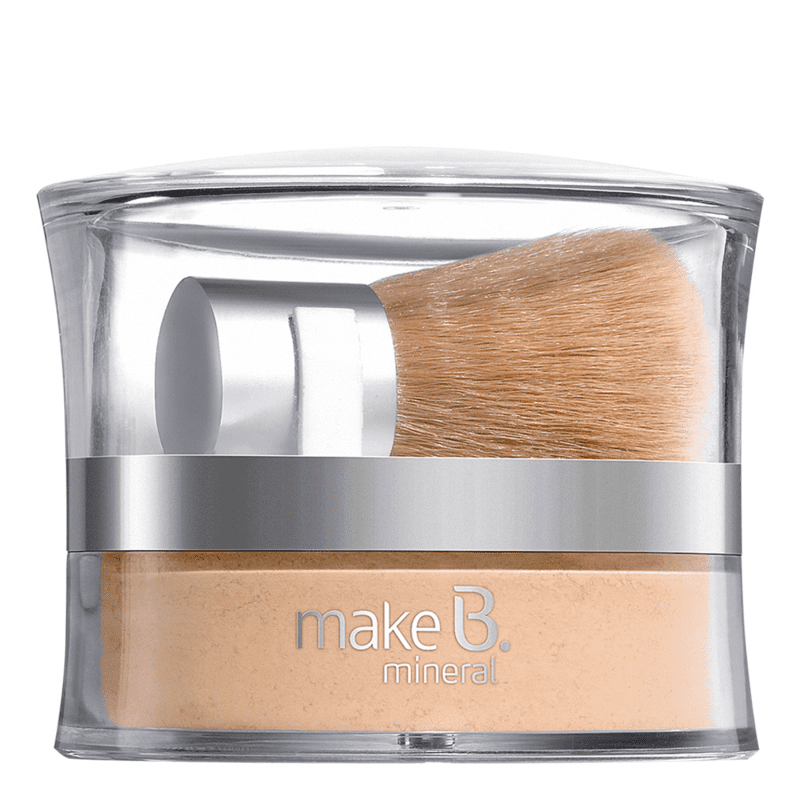 Base em Pó Mineral Bege Canela Make B.