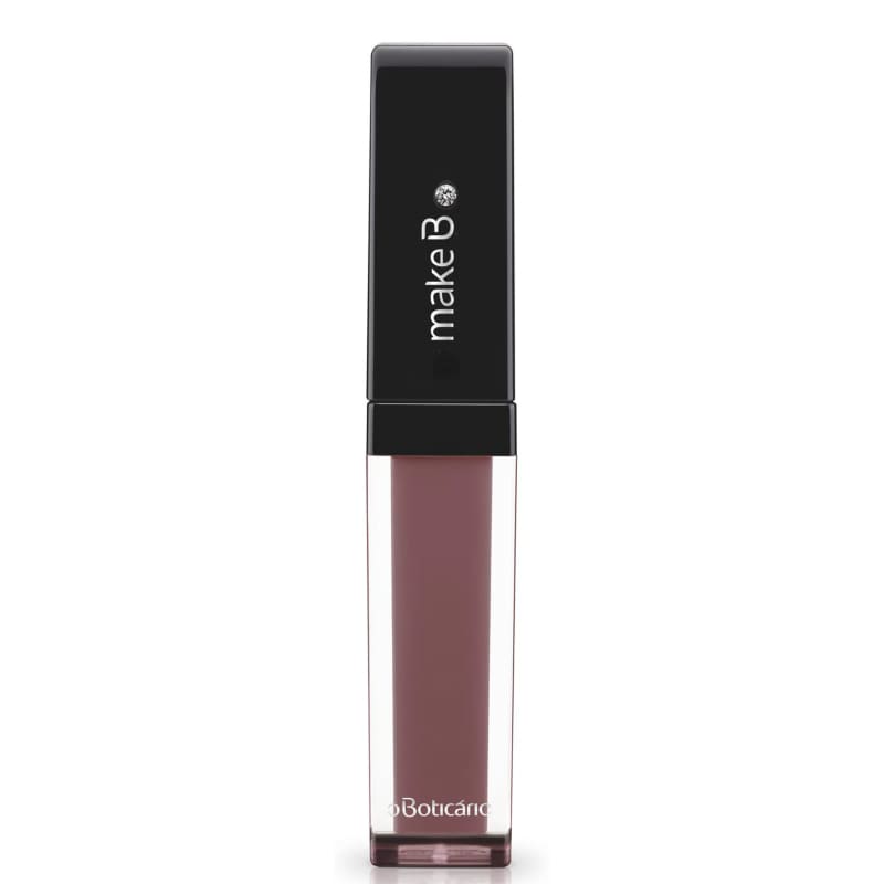 Batom Líquido Matte Taupe Chic Make B.