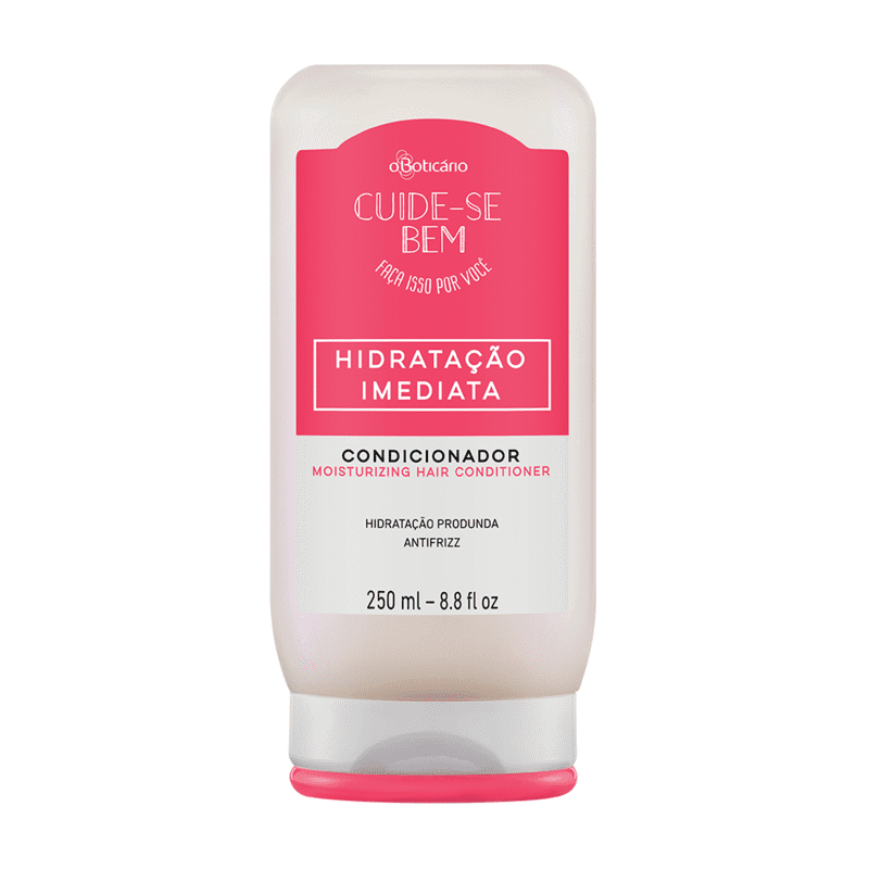 Condicionador Hidratação Imediata Cuide-Se Bem, 250ml