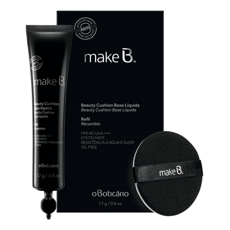 Refil Base Líquida Beauty Cushion Bege Médio Make B.