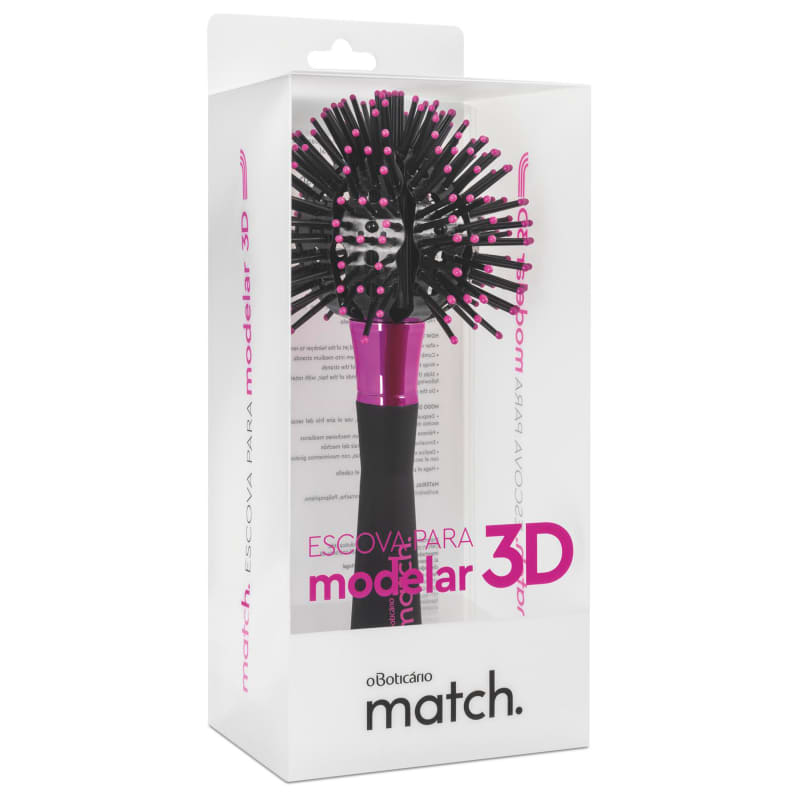 Escova para Modelar 3D Match