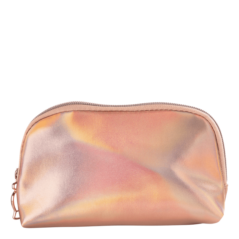 Nécessaire Holográfico Rose Pequeno