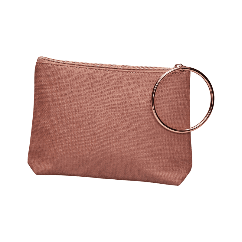 Necessaire Argola Rosa com Alça Boti