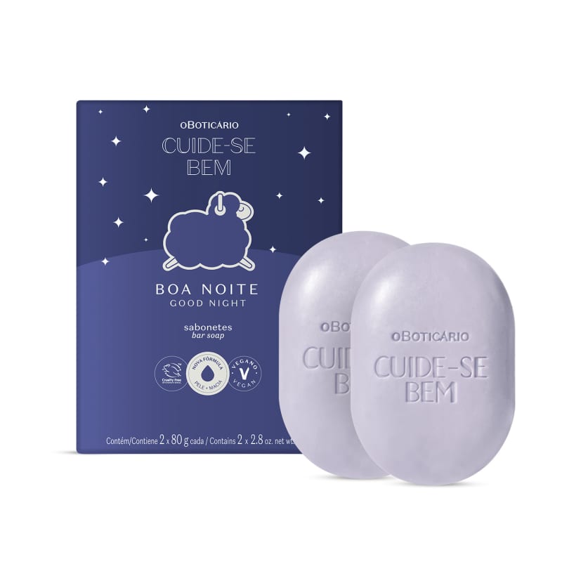 Sabonete em Barra Cuide-se Bem Boa Noite 2x 80g