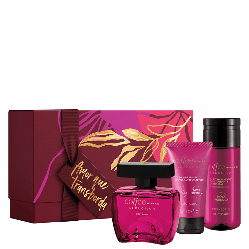 Kit Dia Dos Namorados Coffee Seduction Feminino O Boticário