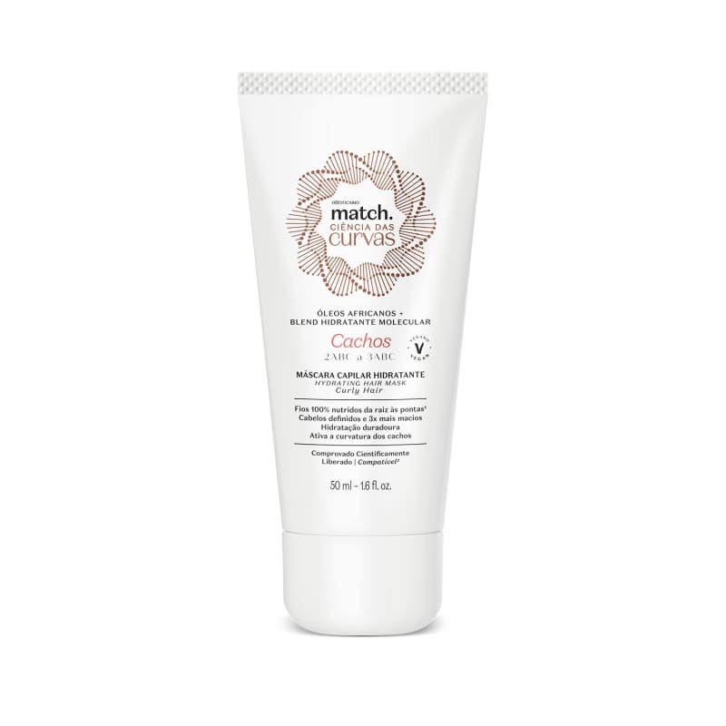 Match o Boticário Ciência das Curvas Cachos - Máscara Capilar 50ml Menor preço em Match o Boticário Ciência das Curvas Cachos - Máscara Capilar 50ml