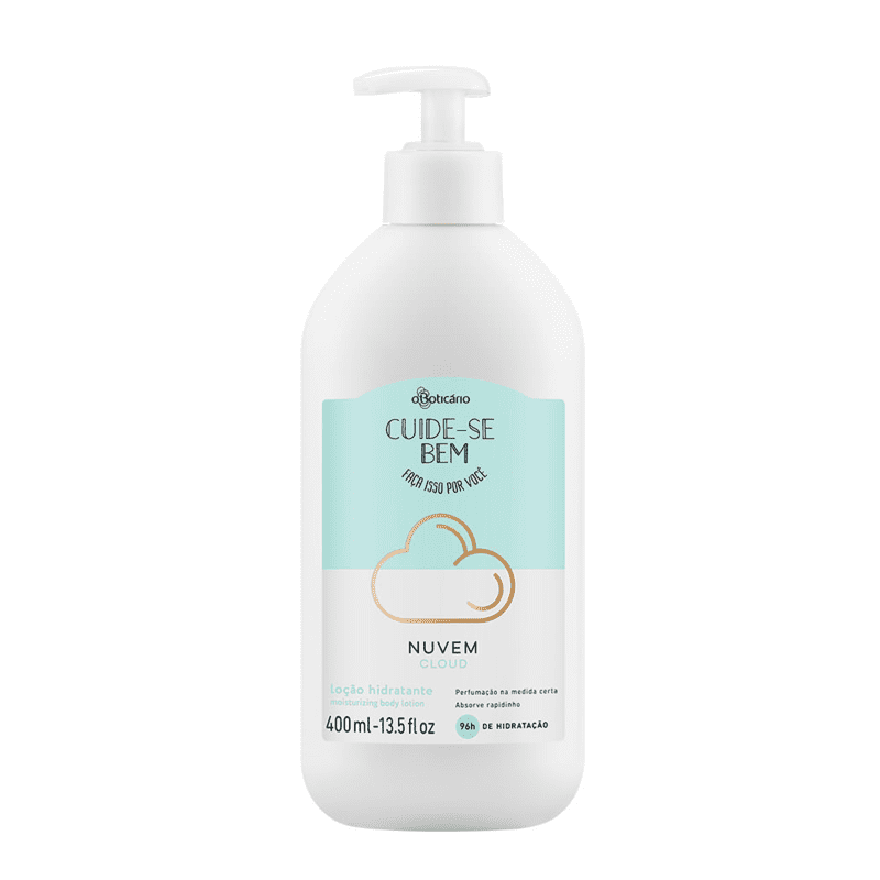 Loção Hidratante Desodorante Corporal Cuide-se Bem Nuvem, 400ml