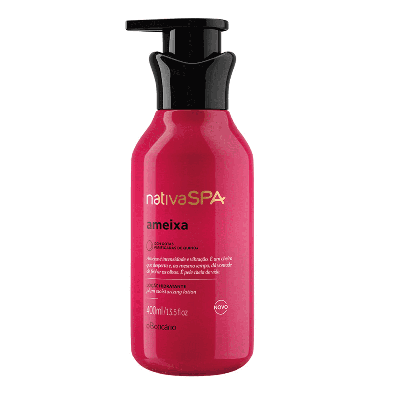 Loção Hidratante Desodorante Corporal Nativa SPA Ameixa 400ml
