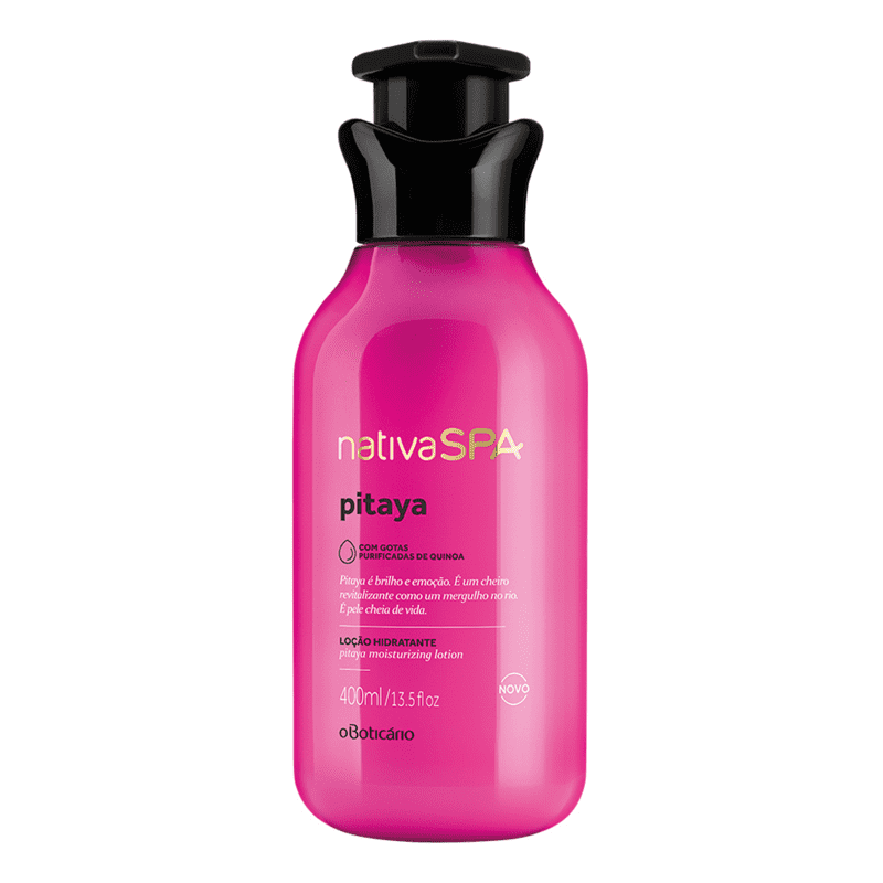 Loção Hidratante Desodorante Corporal Nativa SPA Pitaya 400ml