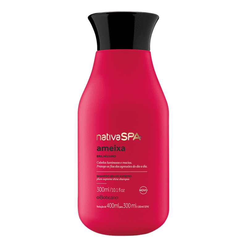 Shampoo para Cabelos Luminosos Nativa SPA Ameixa 300ml