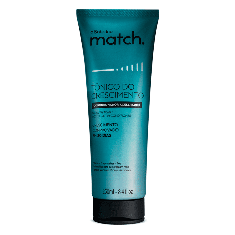 o Boticário Match Tônico do Crescimento - Condicionador 250ml