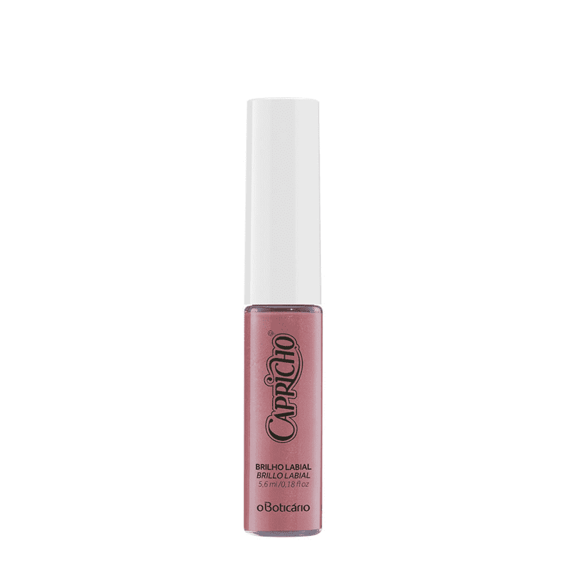 Brilho Labial Nude Attitude Capricho, 5,6ml