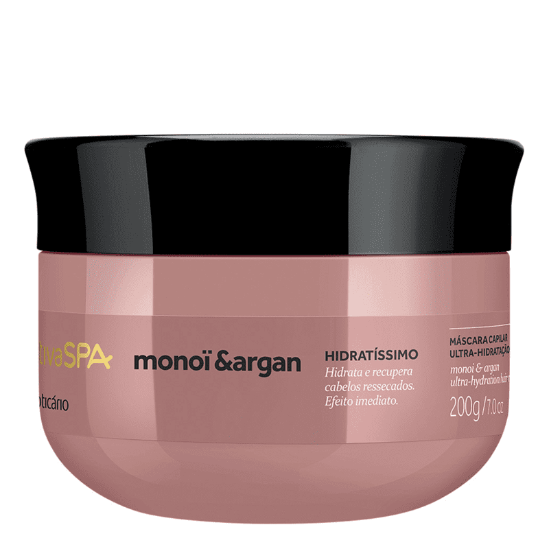 Máscara Capilar Nativa SPA Monoï & Argan, 200g
