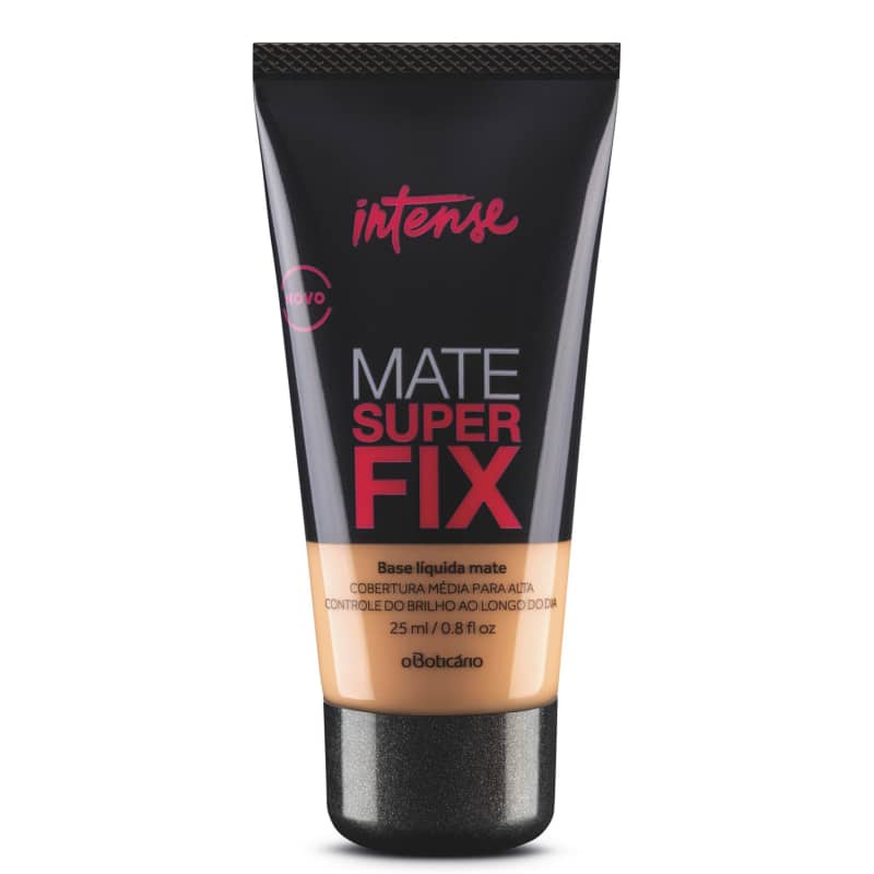 Base Líquida Mate Intense Superfix, 25ml Médio 2