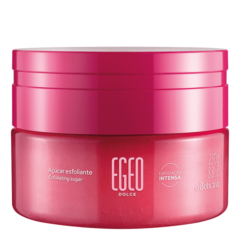 Óleo Desodorante Corporal Açúcar Esfoliante Egeo Dolce 250g