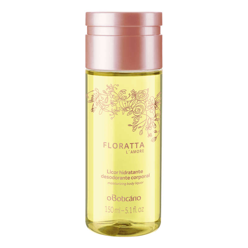 Licor Hidratante Desodorante Corporal Floratta L'Amore 150ml