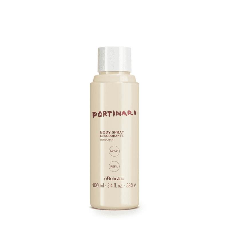 Refil Body Spray Desodorante Portinari, 100 ml